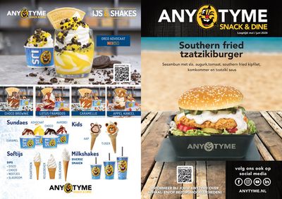 Aanbiedingen van Restaurants in Nieuwleusen | AnyTyme folder bij AnyTyme | 30-5-2024 - 30-6-2024
