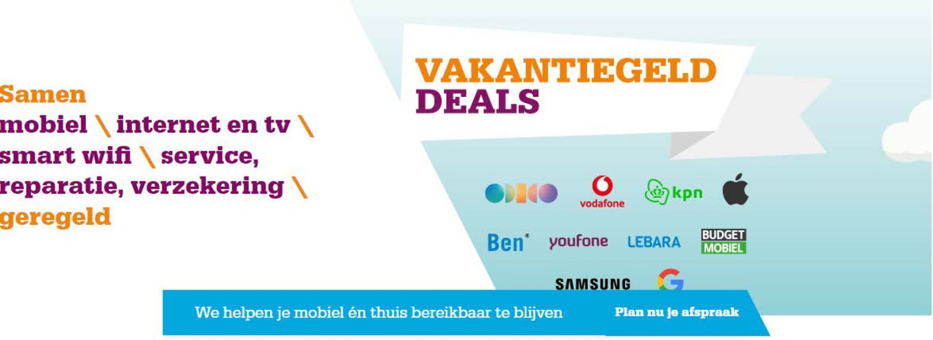Catalogus van Telecombinatie in Leeuwarden | Telecombinatie Vakantiegeld Deals! | 30-5-2024 - 6-6-2024
