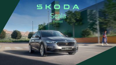 Catalogus van Škoda in Valkenswaard | Škoda Scala prijslijst per 1 juni 2024 | 31-5-2024 - 31-5-2025