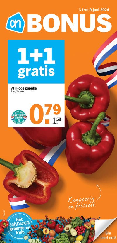 Aanbiedingen van Supermarkt in Borculo | Albert Heijn folder bij Albert Heijn | 1-6-2024 - 15-6-2024
