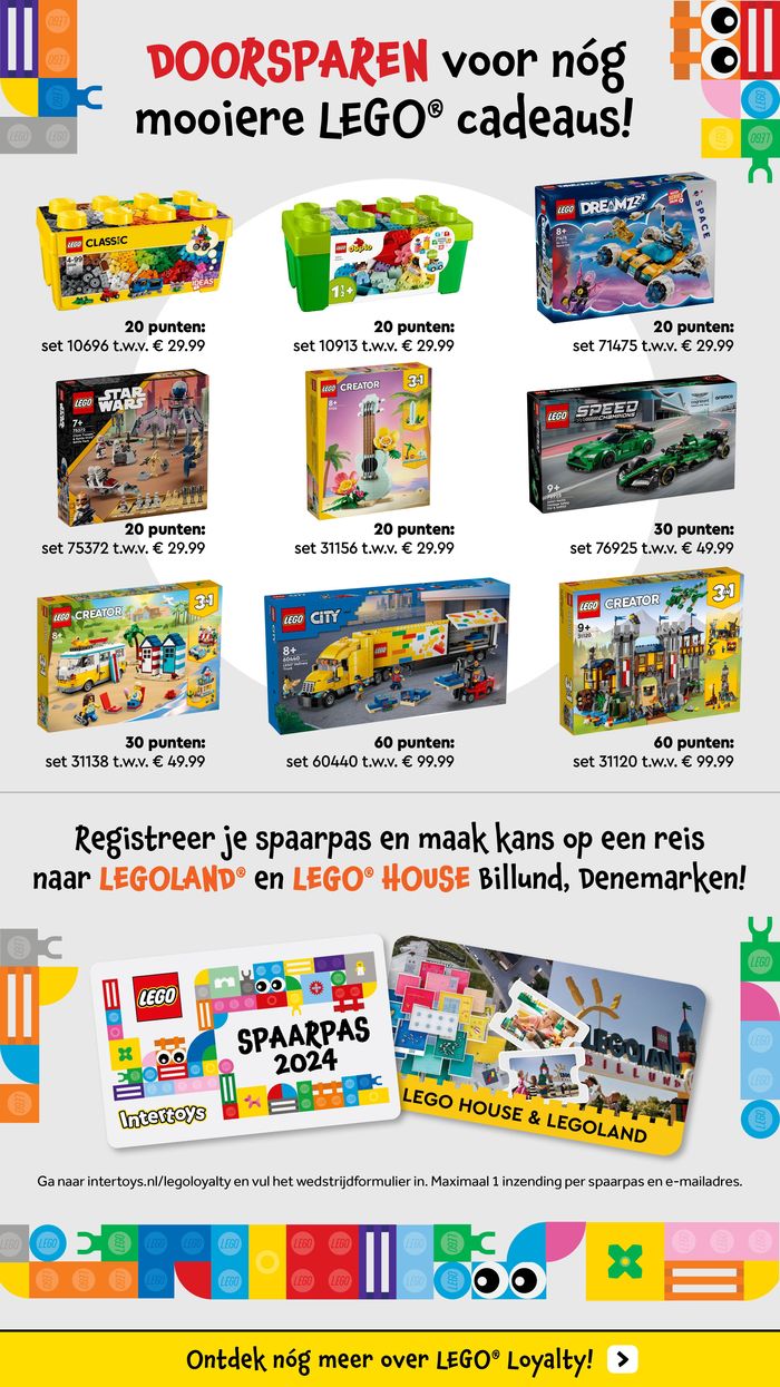 Catalogus van Intertoys in Veldhoven | Intertoys LEGO folder week 22 | 1-6-2024 - 15-6-2024