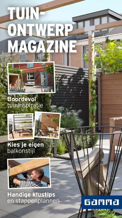 Aanbiedingen van Bouwmarkt & Tuin in Veendam | GAMMA Tuinmagazine week 21 2024 bij Gamma | 21-5-2024 - 31-12-2024