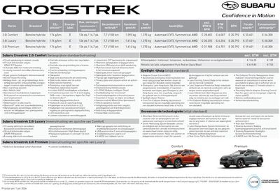 Aanbiedingen van Auto & Fiets in Den Haag | Subaru Crosstrek bij Subaru | 6-7-2024 - 6-7-2025
