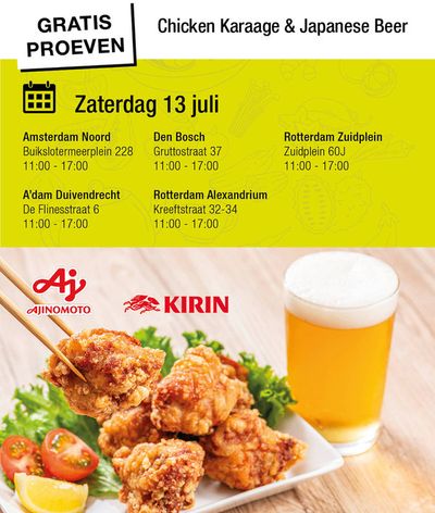 Catalogus van Amazing Oriental in Eindhoven | Chicken Karaage & Japanese Beer | 13-7-2024 - 27-7-2024