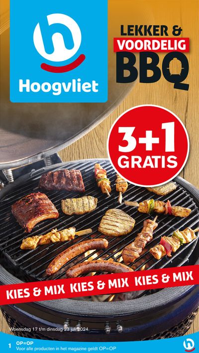 Catalogus van Hoogvliet in Amsterdam | Hoogvliet BBQ magazine 2024 | 17-7-2024 - 31-7-2024