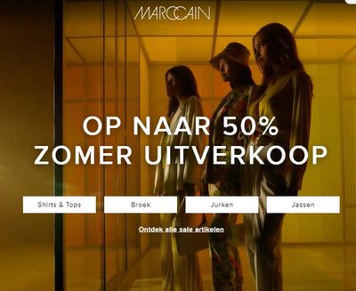 Aanbiedingen van Kleding, Schoenen & Accessoires in Rotterdam | 50% Korting  bij Marc Cain | 19-7-2024 - 31-7-2024
