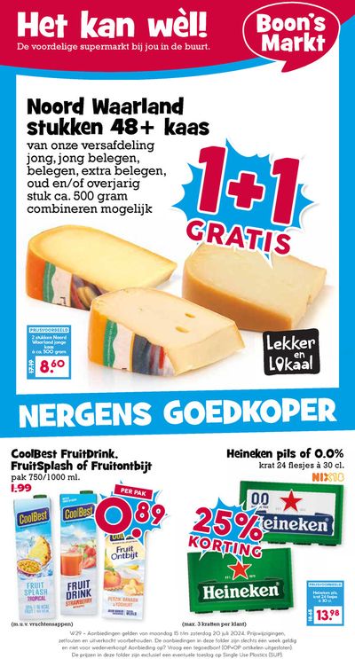 Catalogus van Boon's Markt in Haarlem | Geweldige kortingen op geselecteerde producten | 20-7-2024 - 3-8-2024