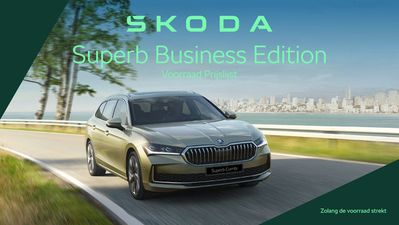 Aanbiedingen van Auto & Fiets in Laren (Noord-Holland) | Škoda Superb (Combi) Prijslijst per 4 juli 2024 bij Škoda | 20-7-2024 - 20-7-2025