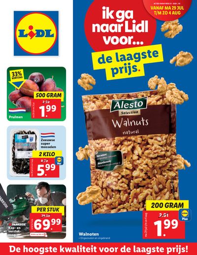 Aanbiedingen van Supermarkt in Amsterdam | Grote selectie aanbiedingen bij Lidl | 25-7-2024 - 7-8-2024