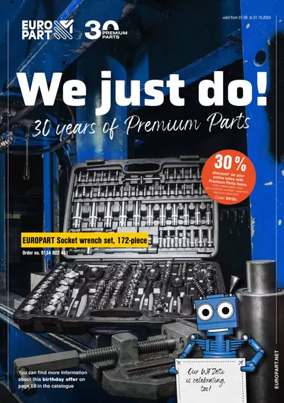 Aanbiedingen van Computers & Elektronica in Amsterdam | We Just Do! bij Europart | 4-9-2024 - 31-10-2024