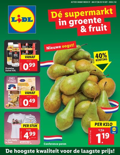 Catalogus van Lidl in Bergen op Zoom | Exclusieve deals en koopjes | 5-9-2024 - 18-9-2024