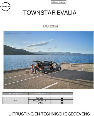 Aanbiedingen van Auto & Fiets in Meerssen | Townstar Evalia bij Nissan | 7-9-2024 - 7-9-2025