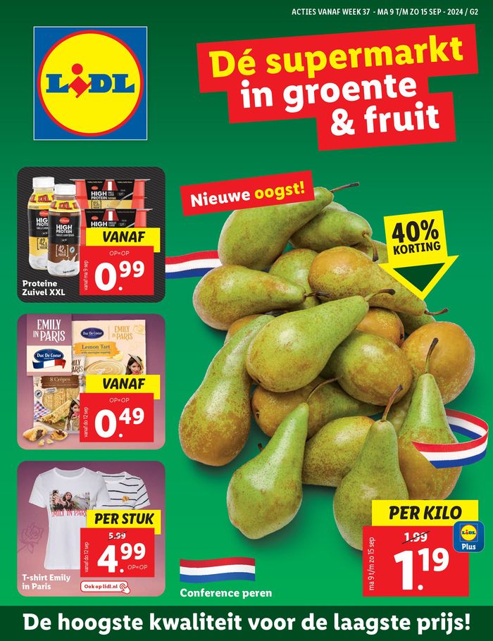 Catalogus van Lidl in Bergen op Zoom | Onze beste deals voor u | 5-9-2024 - 18-9-2024