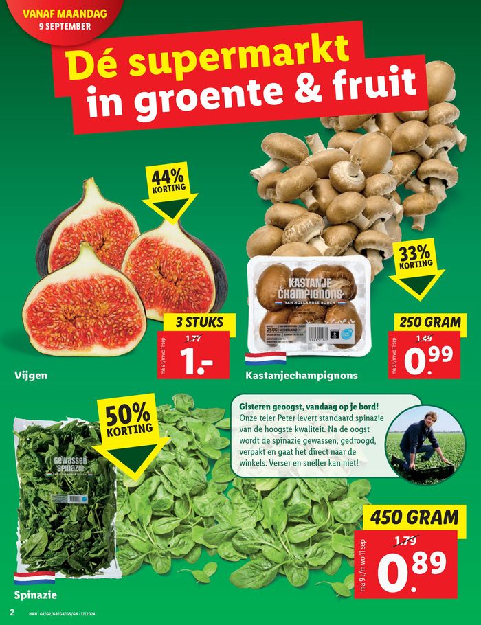 Catalogus van Lidl in Bergen op Zoom | Onze beste deals voor u | 5-9-2024 - 18-9-2024