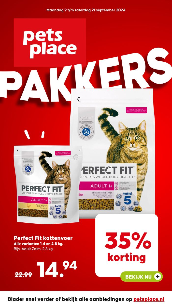 Catalogus van Pets Place in Heerenveen | Pets Place folder | 10-9-2024 - 21-9-2024