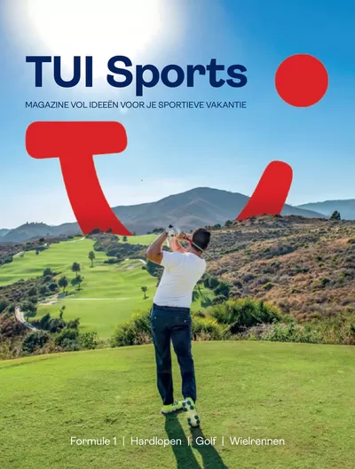 Catalogus van Tui in Purmerend | TUI Sports | Formule 1, Hardlopen, Golf, Wielrennen | 1-6-2024 - 31-12-2025