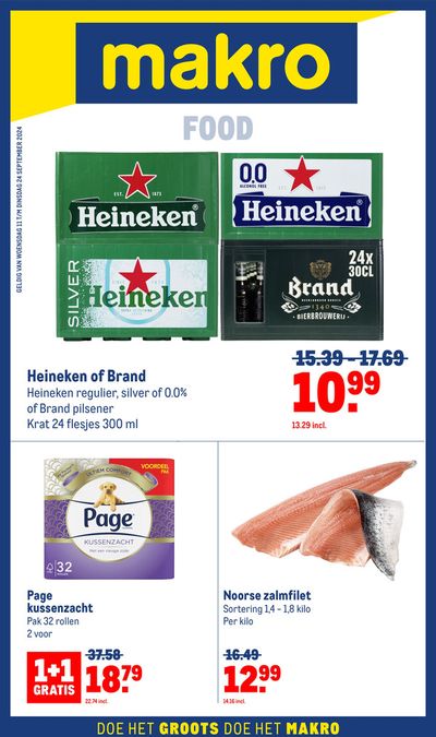 Catalogus van Makro in 's-Hertogenbosch | Food | 11-9-2024 - 24-9-2024