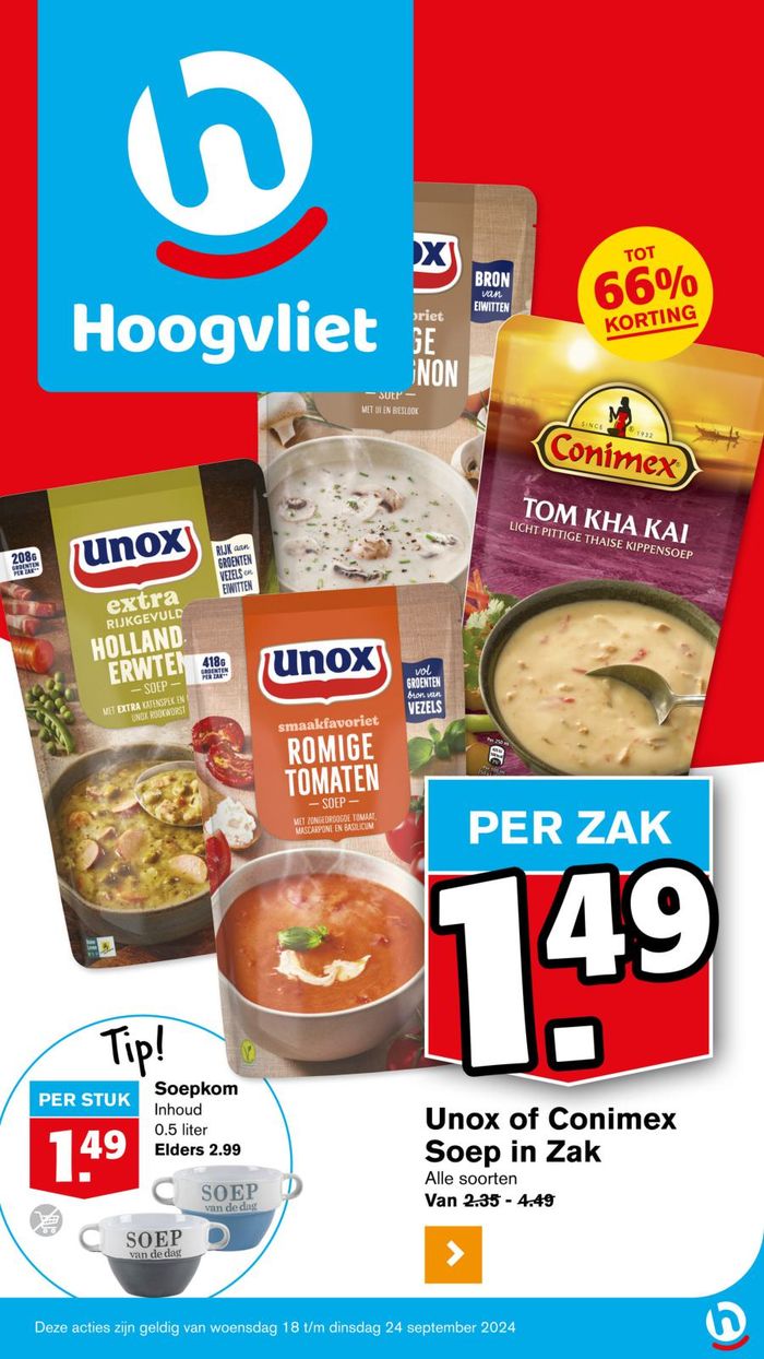 Catalogus van Hoogvliet in Woudenberg | Hoogvliet Aanbiedingen ! | 14-9-2024 - 28-9-2024