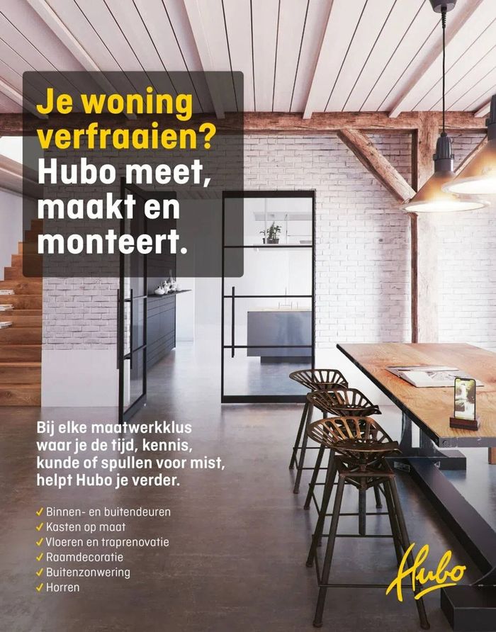 Catalogus van Hubo in Meerkerk | Hubo folder | 15-9-2024 - 29-9-2024