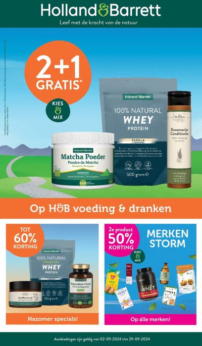 Aanbiedingen van Drogisterij & Parfumerie in Wormerveer | Holland & Barrett folder! bij Holland & Barrett | 16-9-2024 - 30-9-2024