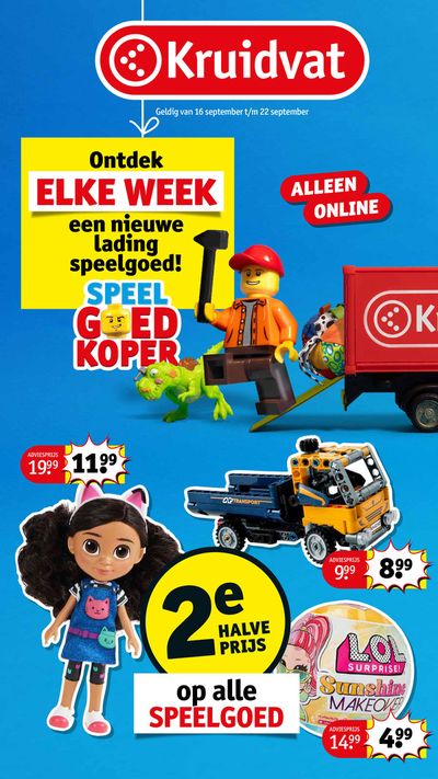 Catalogus van Kruidvat in Nijverdal | Actuele speciale acties | 16-9-2024 - 30-9-2024