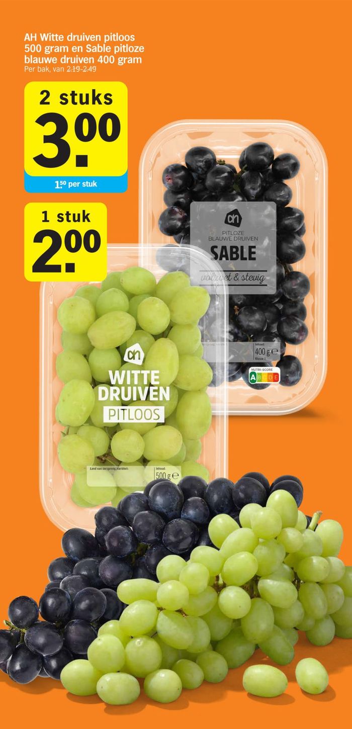 Catalogus van Albert Heijn in Uitgeest | Albert Heijn folder | 17-9-2024 - 1-10-2024