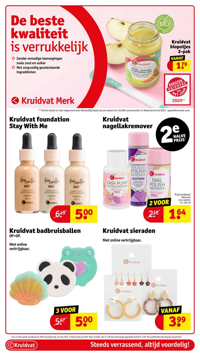 Catalogus van Kruidvat in Nijverdal | Kruidvat folder | 17-9-2024 - 1-10-2024