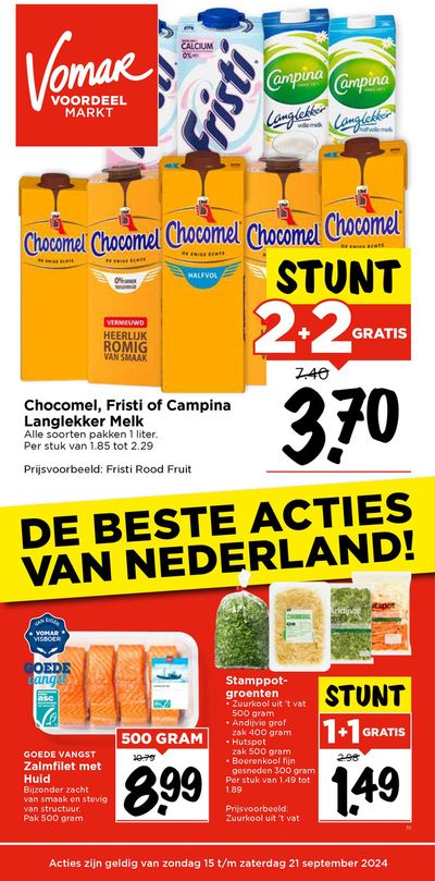 Catalogus van Vomar in Schagen | De beste aanbiedingen van Nederland! | 18-9-2024 - 2-10-2024