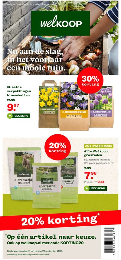 Catalogus van Welkoop in Hierden | Aanbiedingen voor koopjesjagers | 2-9-2024 - 22-9-2024