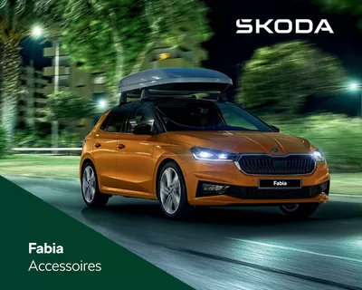 Catalogus van Škoda in Koog aan de Zaan | Škoda Fabia accessoires brochure | 18-9-2024 - 18-9-2025