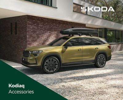 Aanbiedingen van Auto & Fiets in Bladel | Škoda Kodiaq accessoires brochure bij Škoda | 18-9-2024 - 18-9-2025