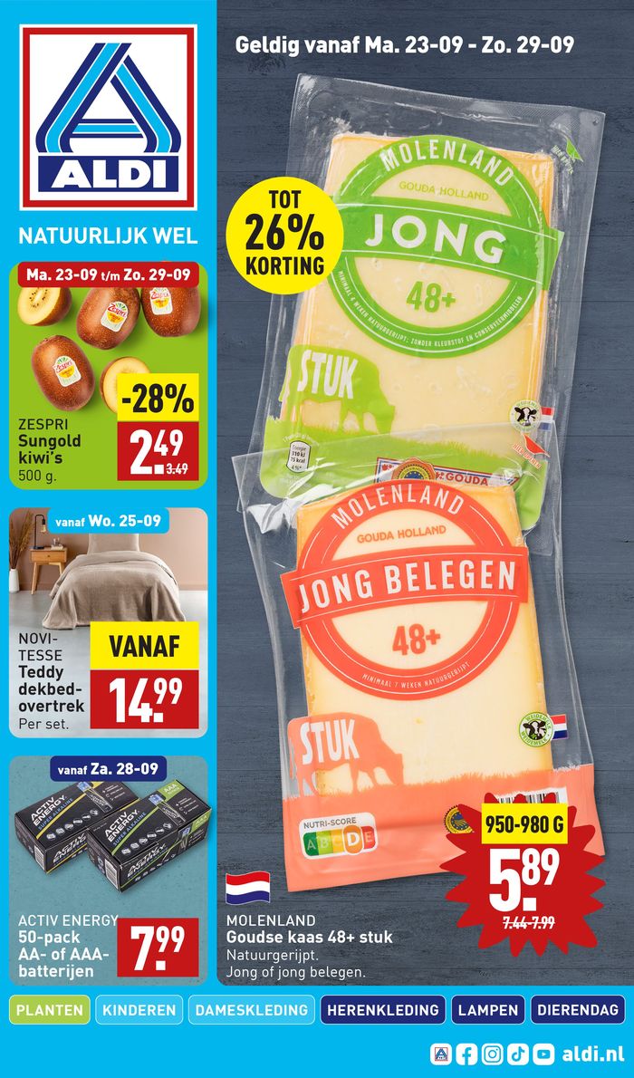 Catalogus van Aldi in Hoogland | Topdeals voor alle klanten | 19-9-2024 - 3-10-2024