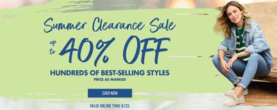 Aanbiedingen van Sport in Didam | Summer Clearance Sale Up To 40% Off bij Skechers | 20-9-2024 - 23-9-2024