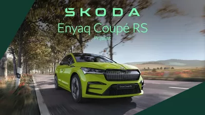 Aanbiedingen van Auto & Fiets in Haarlem | Škoda Enyaq Coupé RS prijslijst per 1 oktober 2024 bij Škoda | 25-9-2024 - 25-9-2025