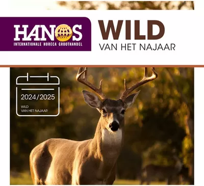 Catalogus van HANOS in Nes (Ameland) | Wildbrochure 2024/2025 | 25-9-2024 - 25-9-2025