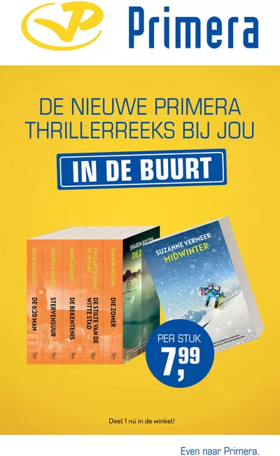 Aanbiedingen van Boeken & Muziek in Groningen | Primera folder bij Primera | 30-9-2024 - 30-11-2024