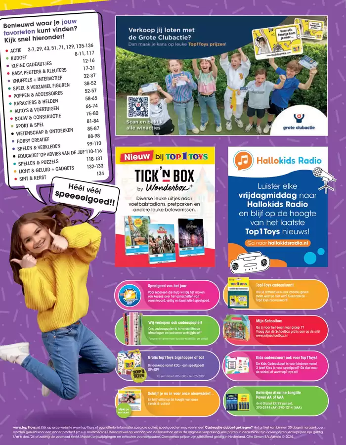 Catalogus van Top1Toys | Top1Toys Actie | 3-10-2024 - 6-12-2024