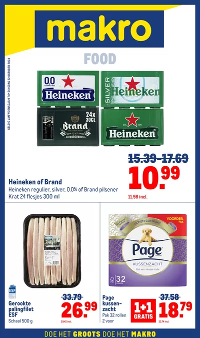 Catalogus van Makro in Haarlem | Exclusieve deals en koopjes | 9-10-2024 - 22-10-2024