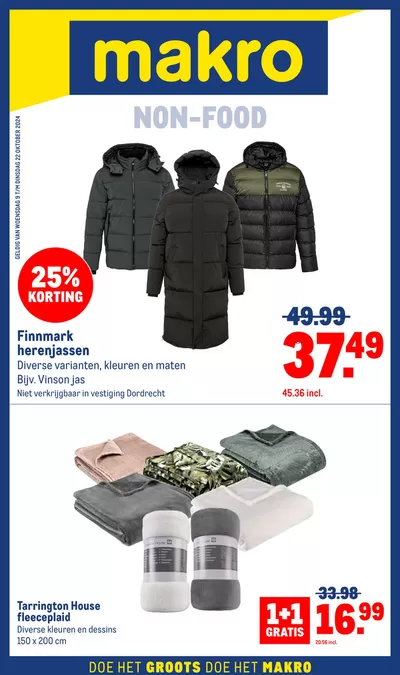 Catalogus van Makro in Haarlem | Topdeals en kortingen | 9-10-2024 - 22-10-2024