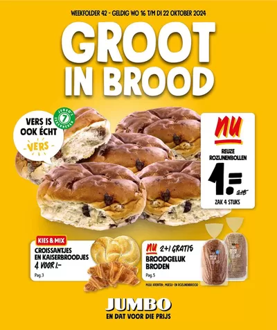 Catalogus van Jumbo in Groningen | Actuele deals en aanbiedingen | 11-10-2024 - 25-10-2024