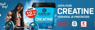 Aanbiedingen van Sport in Eindhoven | Creatine Powder bij Bodylab | 11-10-2024 - 25-10-2024