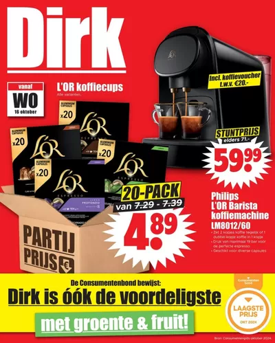 Catalogus van Dirk in Maarssen | Grote selectie aanbiedingen | 16-10-2024 - 22-10-2024