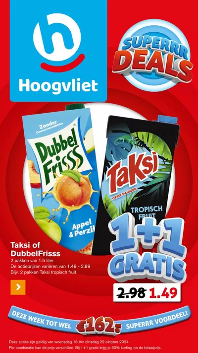 Catalogus van Hoogvliet in Capelle aan den Ijssel | Hoogvliet Aanbiedingen | 13-10-2024 - 27-10-2024