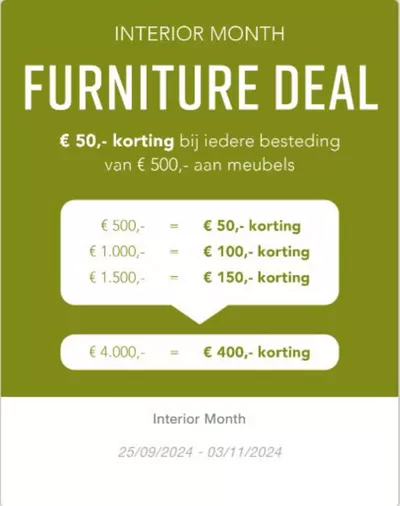 Aanbiedingen van Wonen & Meubels in Amsterdam | Furniture Deal bij Rivièra Maison | 14-10-2024 - 3-11-2024