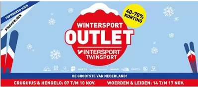 Aanbiedingen van Sport in 's-Hertogenbosch | WIntersport 40-70% bij Intersport Twinsport | 15-10-2024 - 17-11-2024