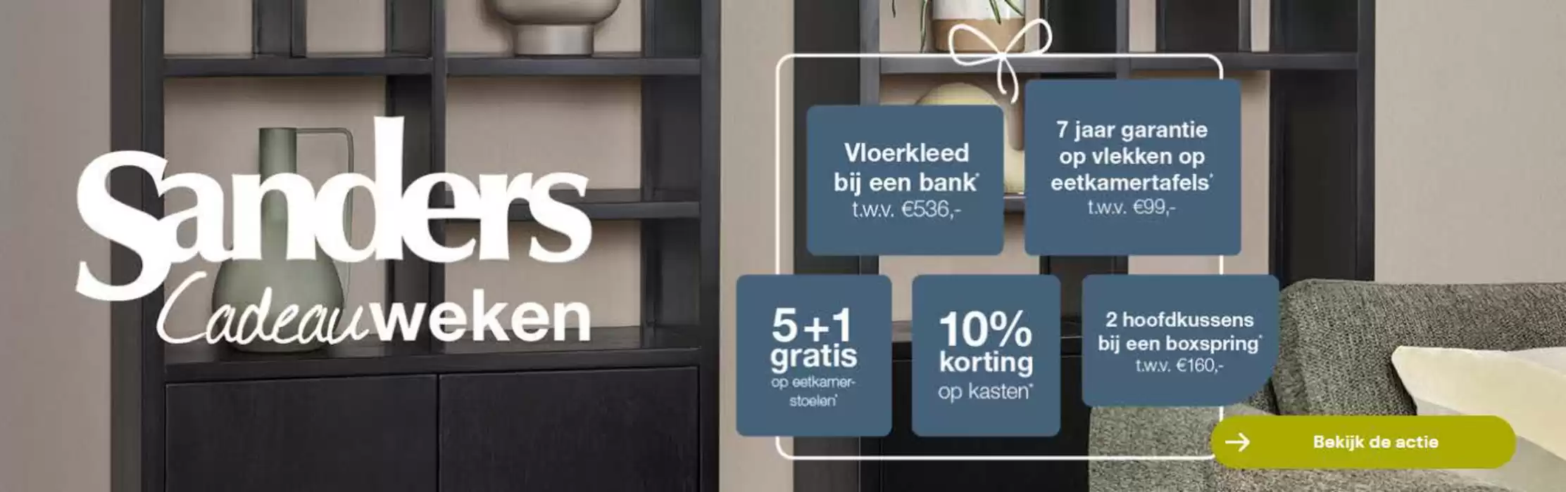 Catalogus van Sanders Wonen | Candeauweken | 15-10-2024 - 29-10-2024