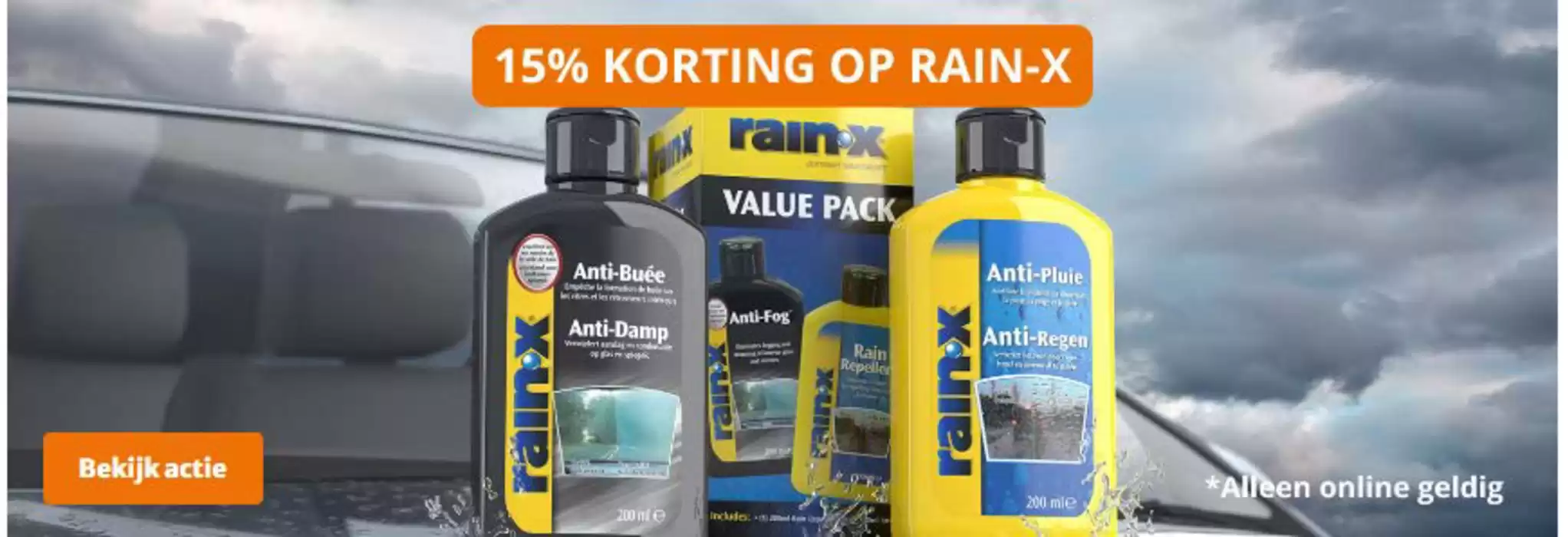 Catalogus van Halfords in Utrecht | 15% korting op rain-x | 16-10-2024 - 30-10-2024