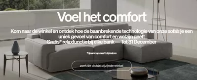 Aanbiedingen van Wonen & Meubels in Roermond | Voel het comfort bij Natuzzi | 16-10-2024 - 31-12-2024