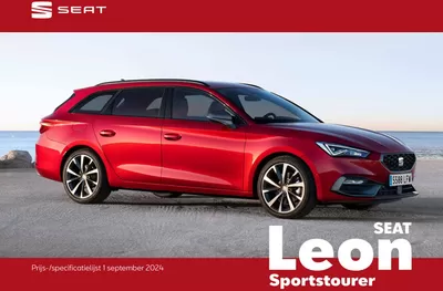 Aanbiedingen van Auto & Fiets in Haarlem | SEAT Leon Sportstourer bij SEAT | 17-10-2024 - 17-10-2025