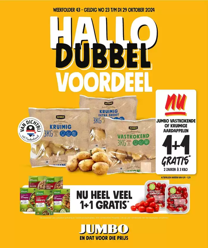 Catalogus van Jumbo in Leeuwarden | Jumbo folder | 18-10-2024 - 1-11-2024